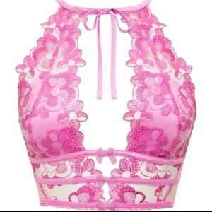 For Love & Lemons Grace Bralette in Mauve